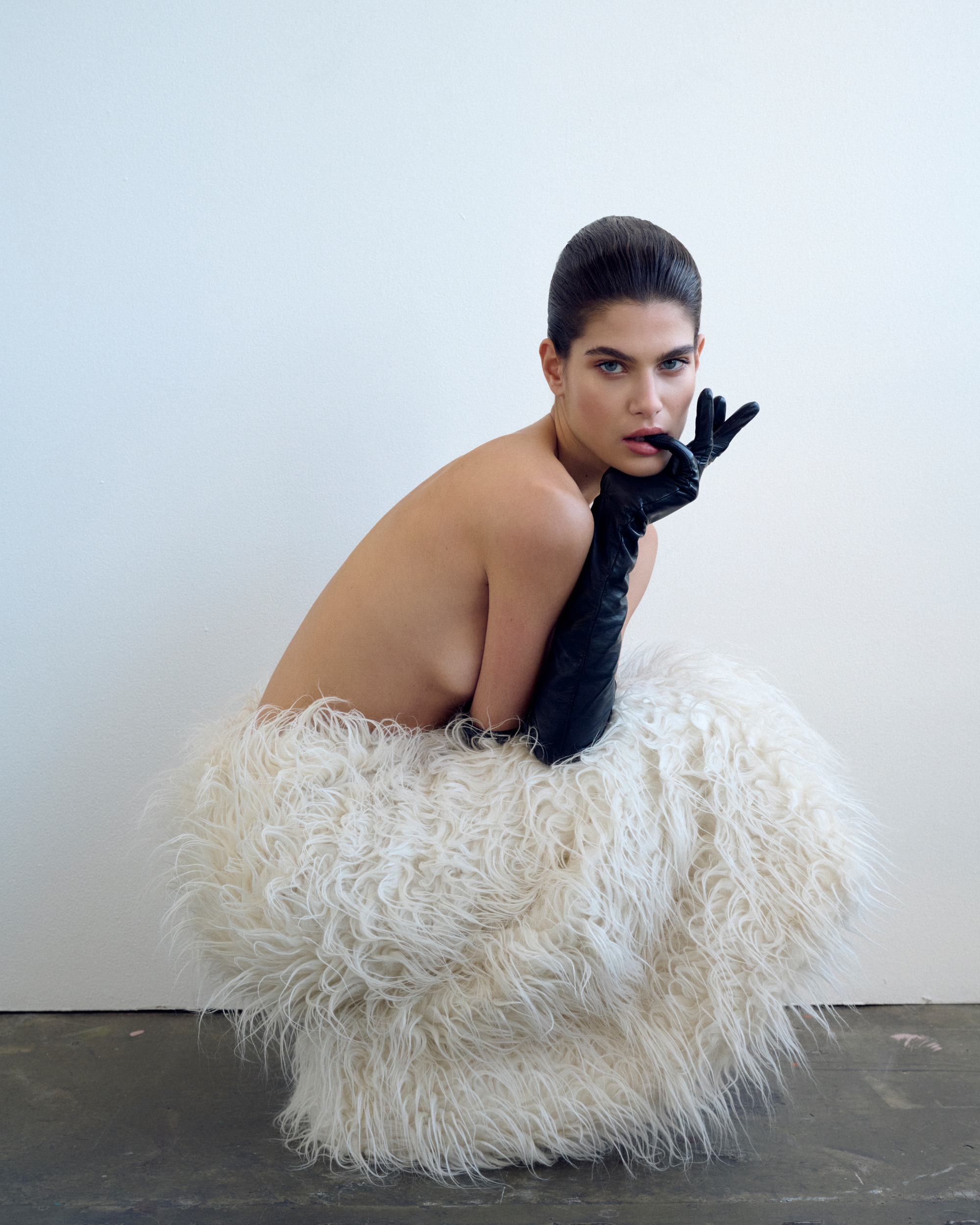 Anthi Fakidari by Andreas Ortner for Harper’s Bazaar Greece